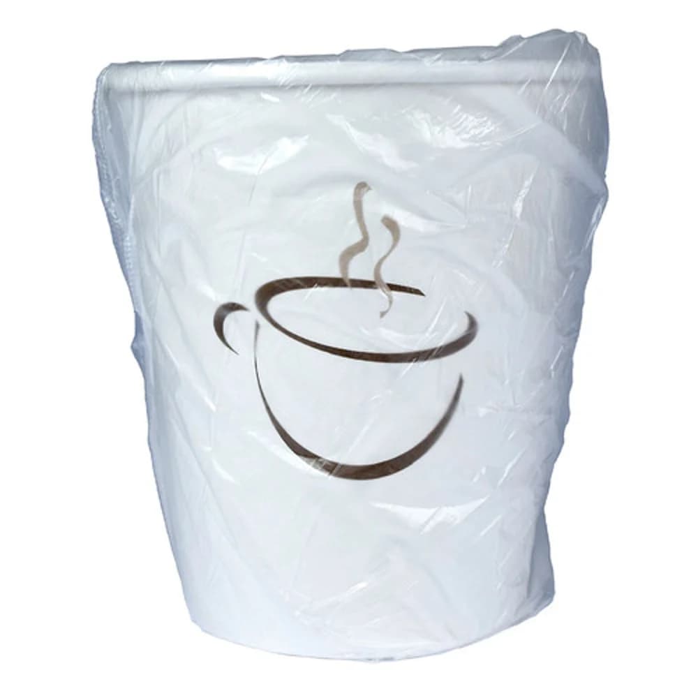 Single Wall Hot Cup, Paper, Wrapped, 9 Oz., 1000/Cs thumbnail 2