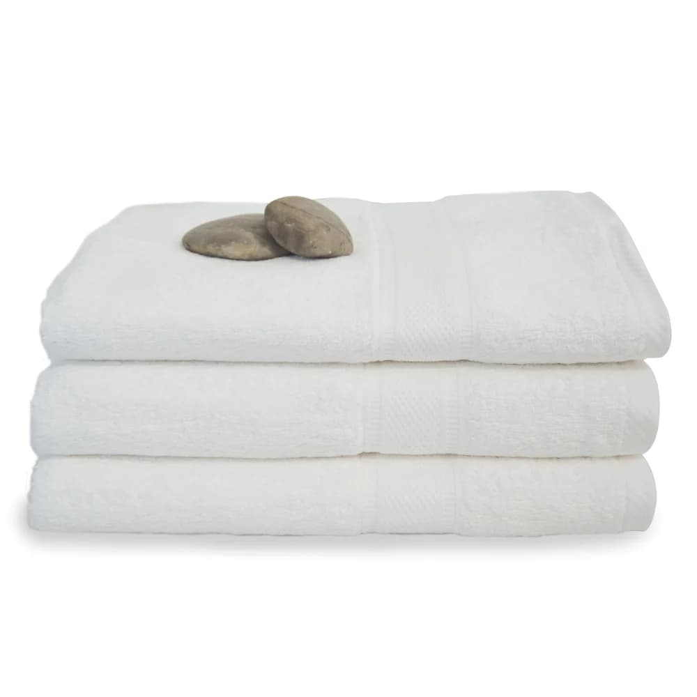 Deluxe Premium Bath Towel, 22" x 44", 6 lbs/Dz, White