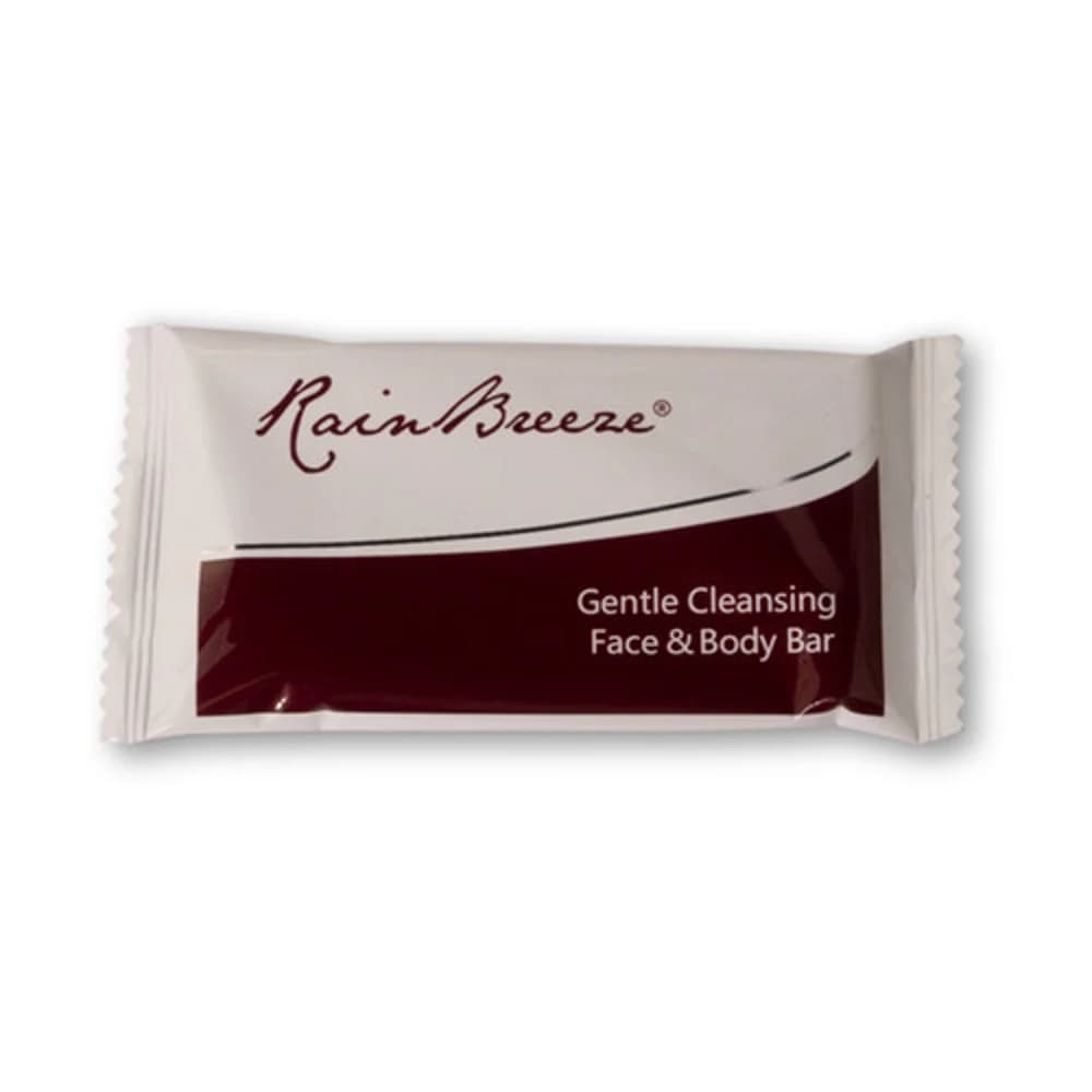 RainBreeze Face & Body Bar, 20 G., Flow Wrap, 500/Cs