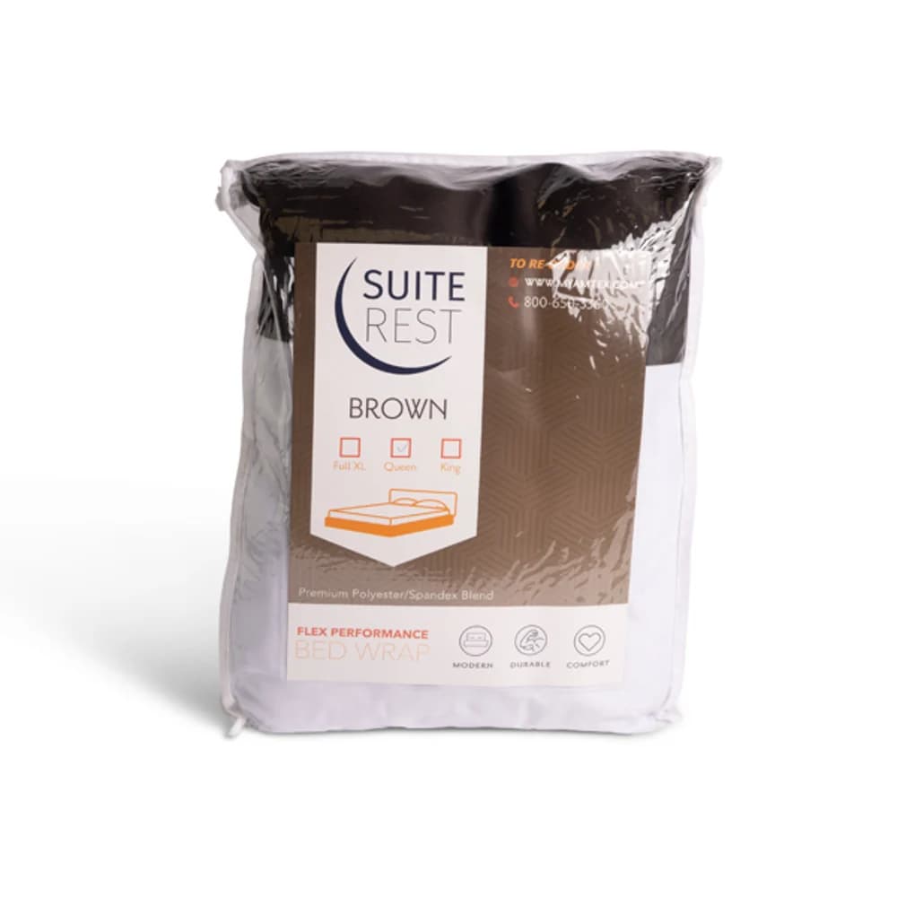 Suite Rest Flex Box Spring Cover, King, Brown