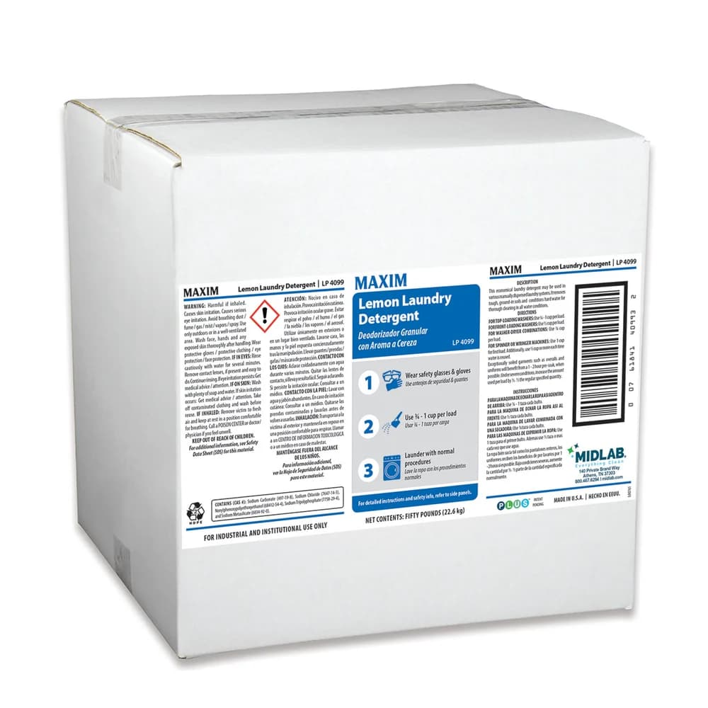 Maxim Lemon Laundry Detergent