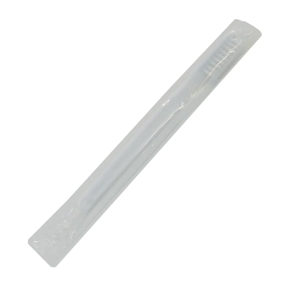 Toothbrush, White, Individually Wrapped
