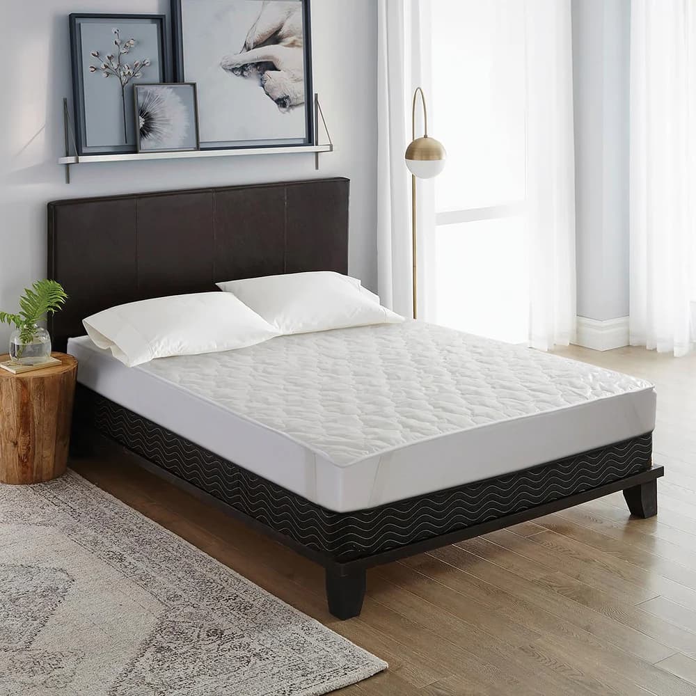 Registry Deluxe 3.6 oz Mattress Pad With Anchor Band, QUEEN