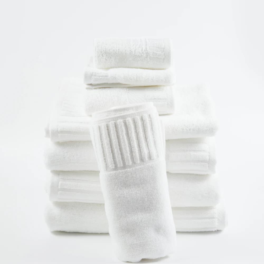 Piano Key Bath Towel, Dobby Border 27" x 50", 14Lbs/Dz