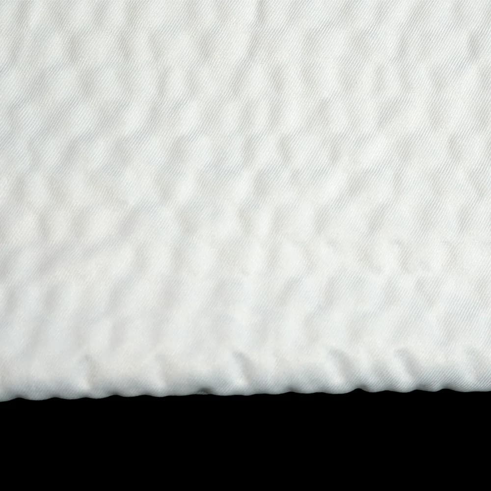 Suite Rest Escape Decorative Top Sheet, Full, 85" x 110", White thumbnail 2