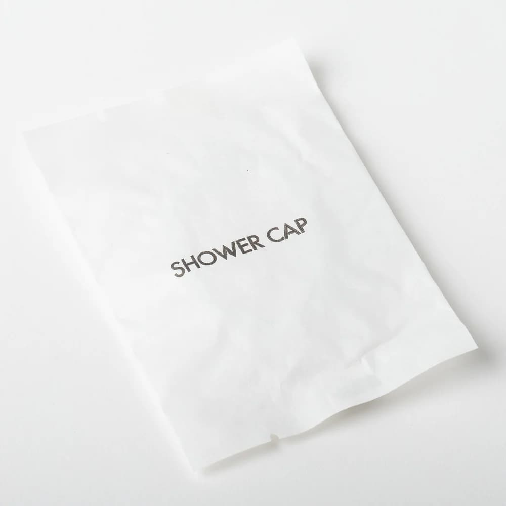 Shower Cap in Rice Paper Bag thumbnail 2
