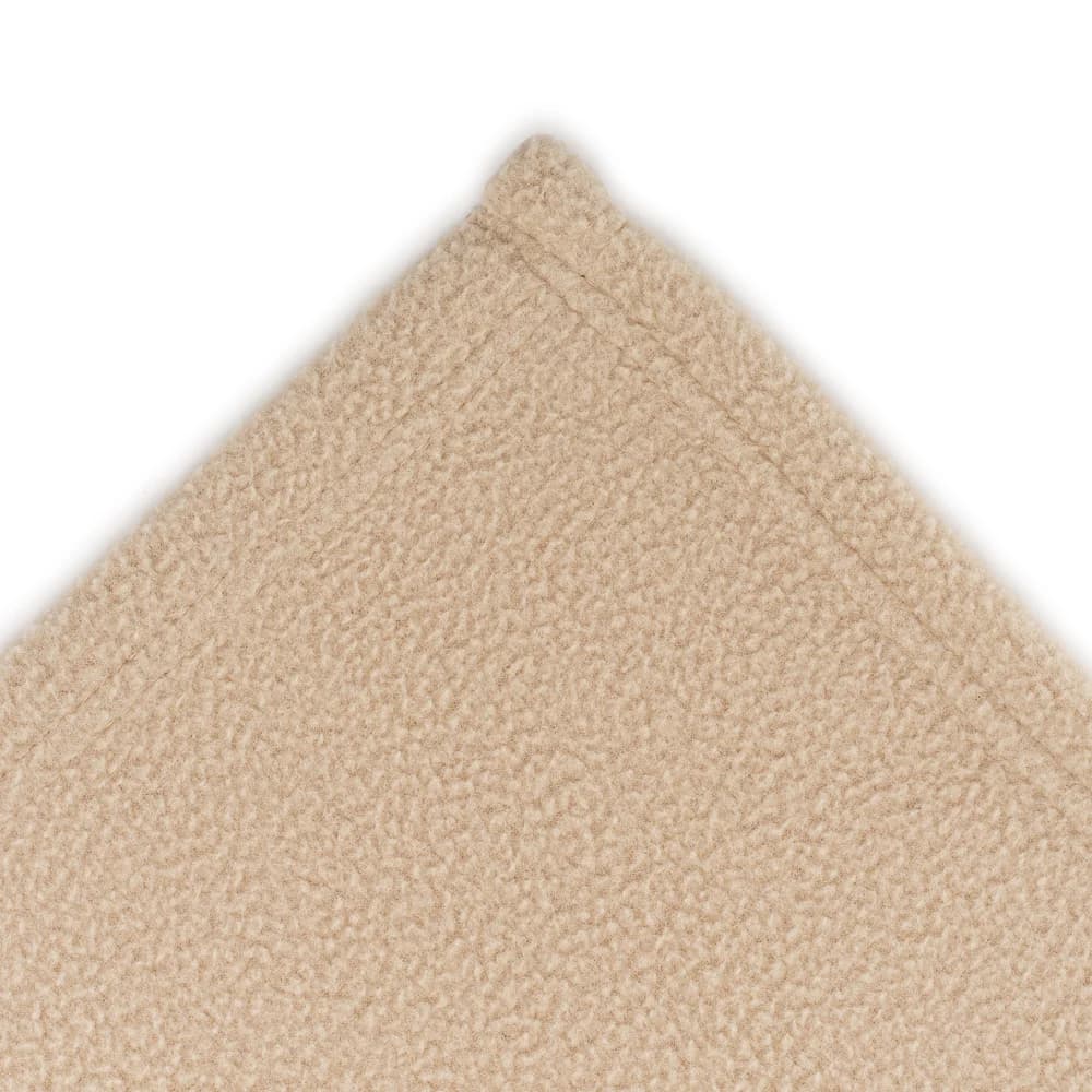 Registry Polar Fleece Blanket, Twin, 66" x 90", Tan thumbnail 2