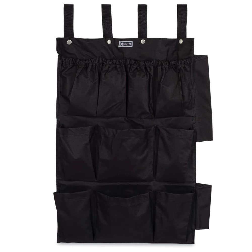 Registry Housekeeping Cart Caddy Bag, 12-Pocket, Black thumbnail 2