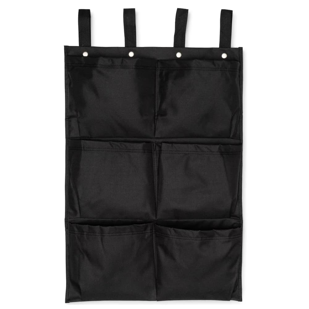 Registry Housekeeping Cart Caddy Bag, 6-Pocket, Black thumbnail 2