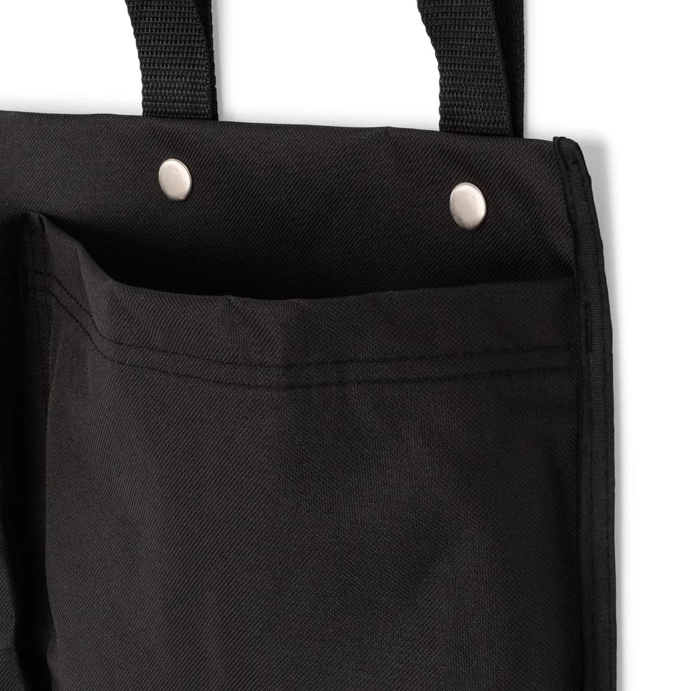 Registry Housekeeping Cart Caddy Bag, 6-Pocket, Black thumbnail 3