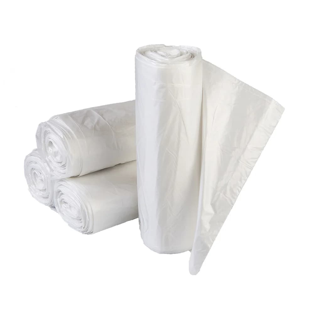 Registry High Density Can Liner, 7-10 Gal., 24" W x 24" L, 6 Mic, Natural, 1000/Cs thumbnail 3
