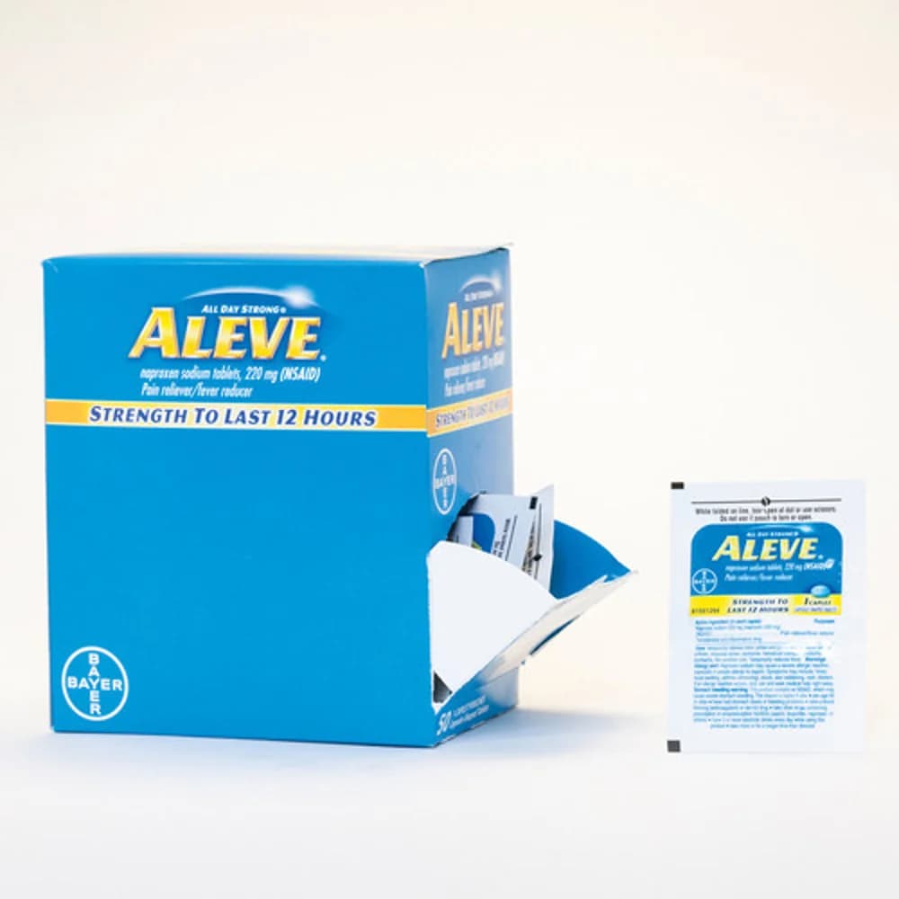Aleve Pain Reliever, Single-Dose Packets
