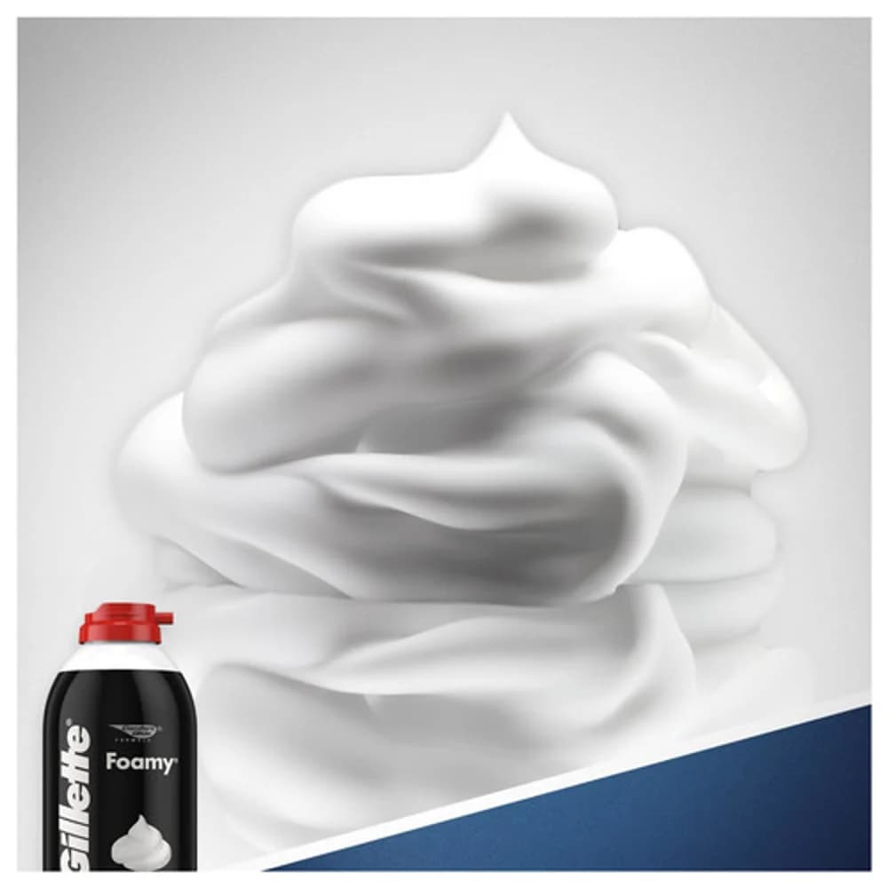 Gillette Foamy Regular Shave Foam, 2 Oz., 48/Cs thumbnail 5