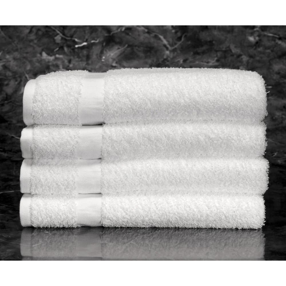Registry Single Cam Bath Mat 20"x30" 7lb/Dz White thumbnail 3