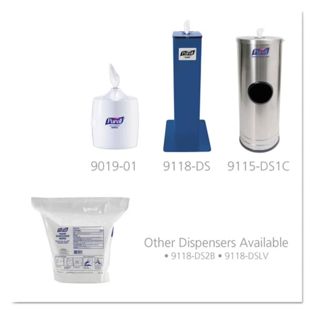 Purell Hand Sanitizing Wipes, Refill Pouch, Citrus, 1200 count, 2/Case thumbnail 2