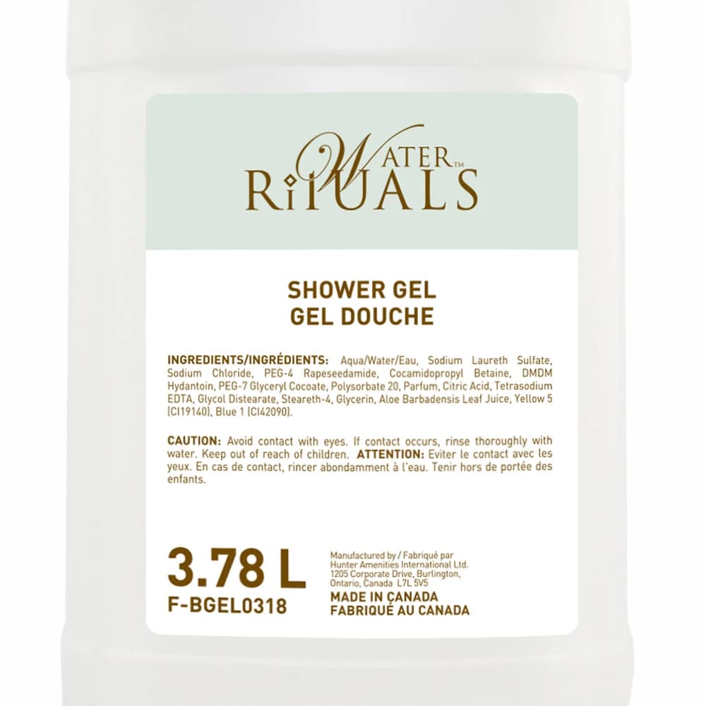 Water Rituals Shower Gel, 1 Gal., 4/Cs thumbnail 3