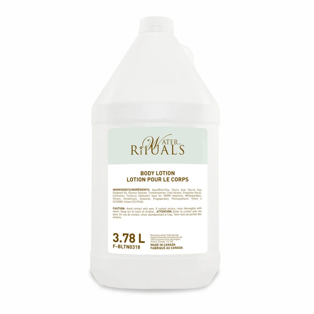 Water Rituals Body Lotion, 1 Gal.