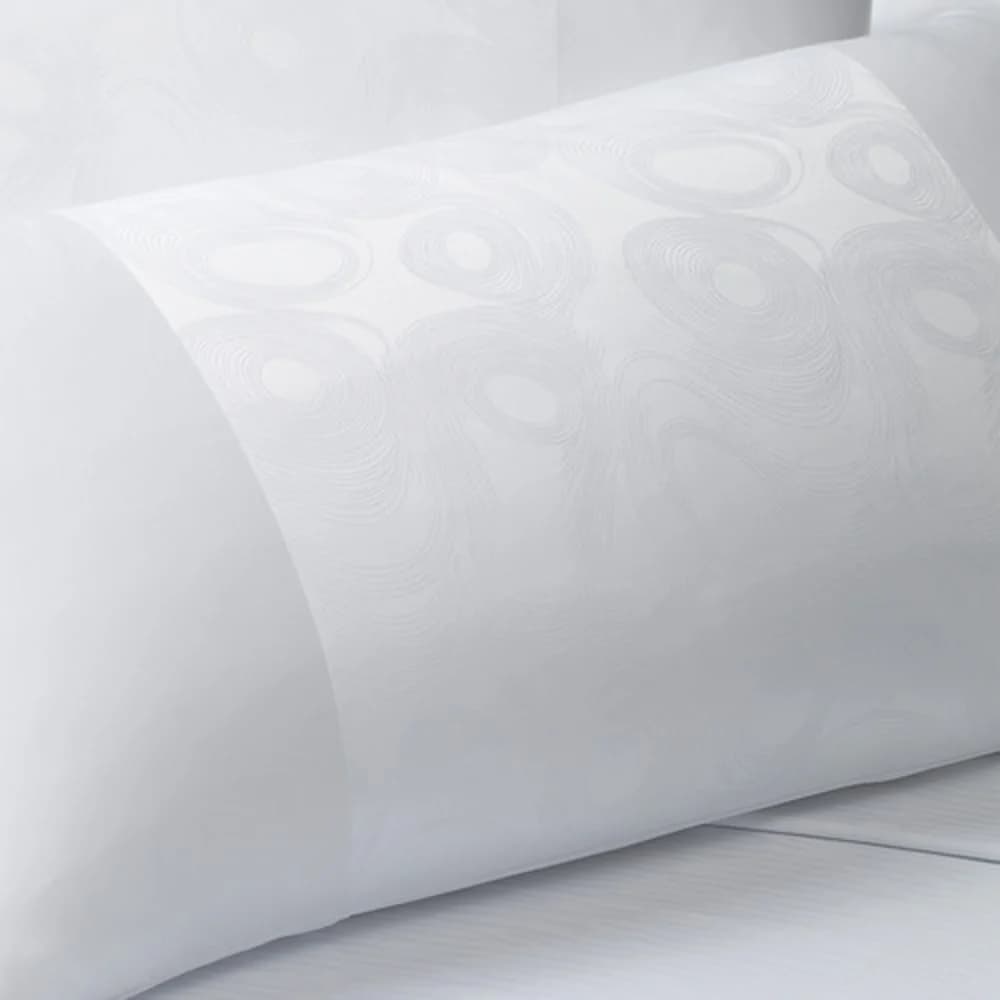 Standard Textile Geo Dune Pillowcase, White, Standard