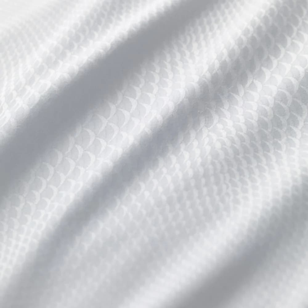 Standard Textile Pisces 65% Cotton/35% Polyester Pillowcase, White, Standard