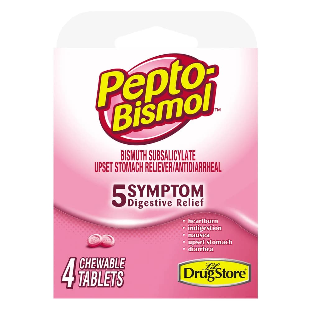 Pepto Bismol Antacid, 6/pack