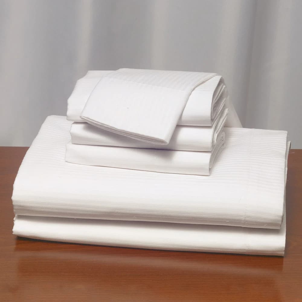 Elite Since 1888 Magnificence 310 Thread Count Tone on Tone 60% Pima Cotton/40% Polyester Pillowcase, White, Standard thumbnail 3