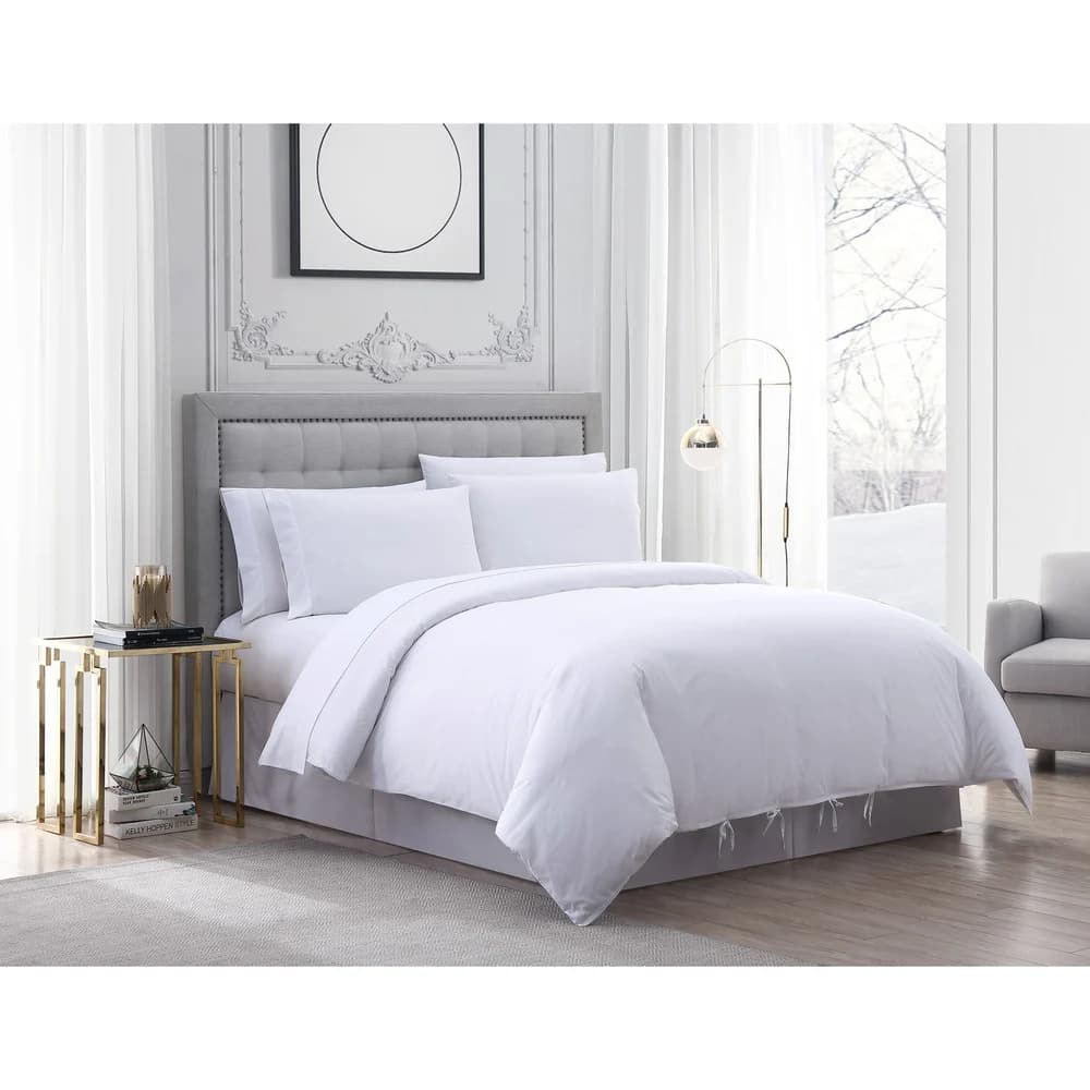 1888 Mills Suite Touch T200 Pillowcase, Standard, 42" W x 36" L, White thumbnail 2