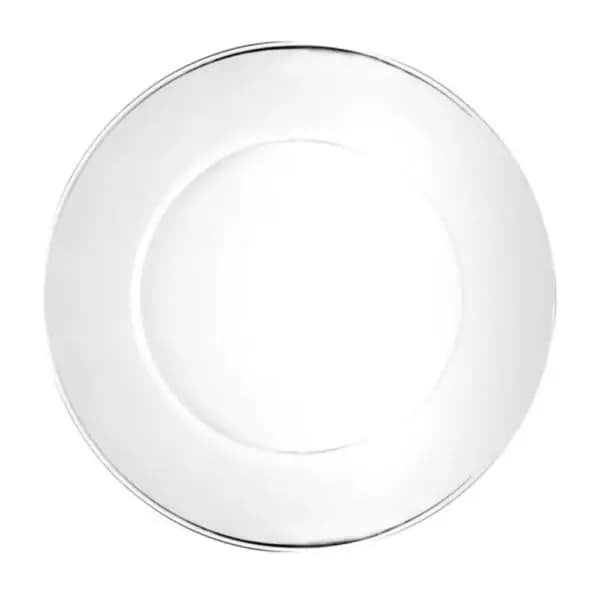 13″ Round Platter – Clear Glass