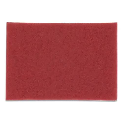 3M™ Low-Speed Buffer Floor Pads 5100, 20 x 14, Red, 10/Carton