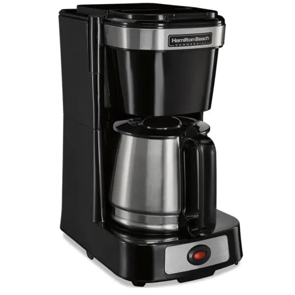 4-Cup Hospitality Coffee Maker with Stainless Steel Carafe