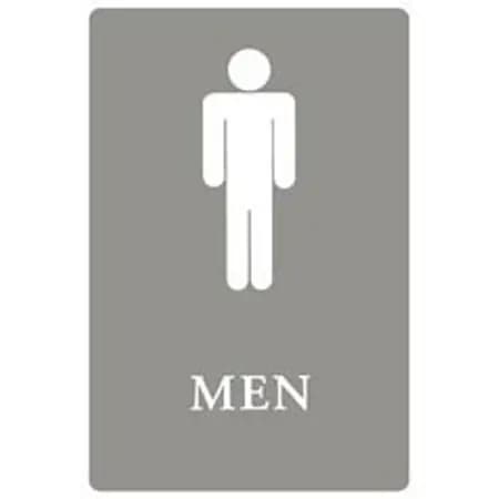 6x9 ADA Sign - Men