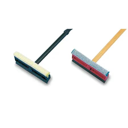 8" Head, 16" Plastic Handle Squeegee, Yellow, 12/cs