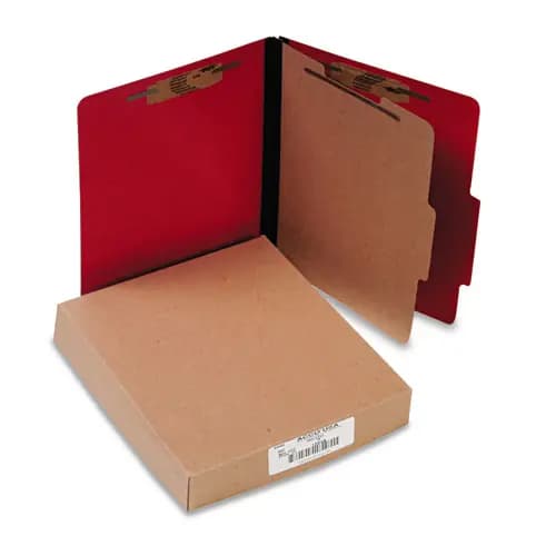 ACCO ColorLife® PRESSTEX® Classification Folders