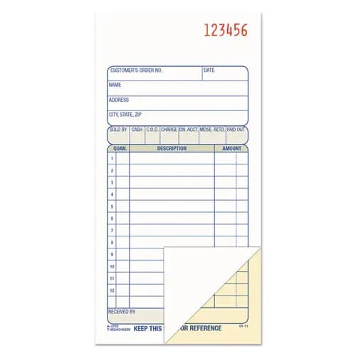 Adams® Multipart Sales Order Pad