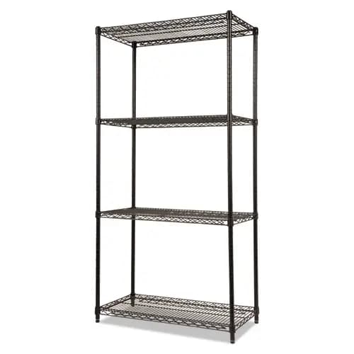 Alera® NSF Certified Industrial Heavy-Duty Wire Shelving Starter Kit