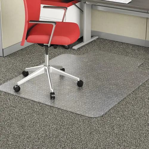 Alera® Studded Chair Mat for Flat Pile Carpet