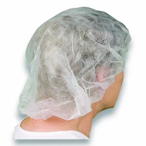 AMBITEX® BC Series Bouffant Caps, 24", White, 1,000/Carton