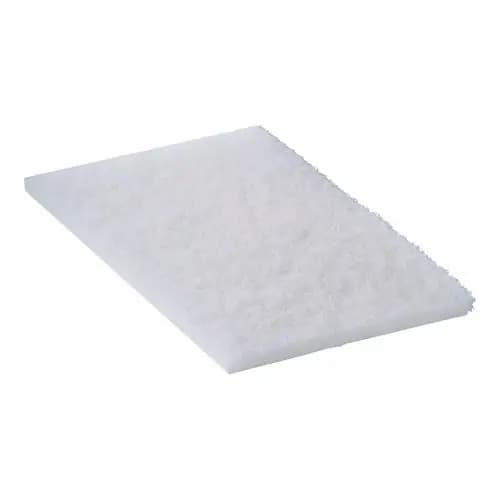 Americo® 92-98 Light Duty Hand Pad, White, 6" x 9", 20/Carton