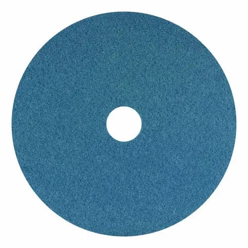 Americo® Blue Cleaner Pad, 20" Diameter, Blue, 5/Carton