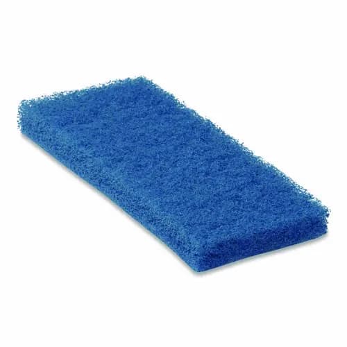 Americo® Octopus 102 Medium Duty Cleaning Pad, 5 x 9, Blue, 20/Carton