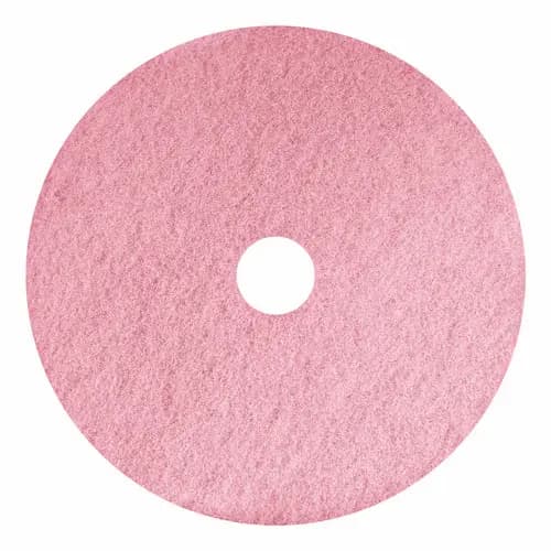 Americo® Remover Burnishing Pads, 20", Pink, 5/Carton
