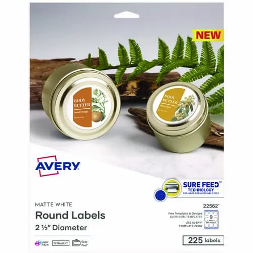 Avery® Laser/Inkjet Media Labels