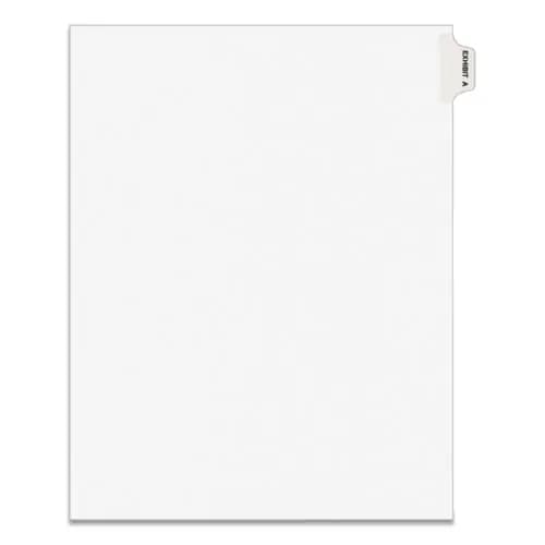 Avery® Legal Index Divider, Exhibit Alpha Letter, Avery® Style