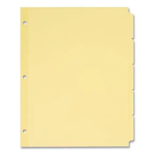 Avery® Write & Erase Plain-Tab Paper Dividers