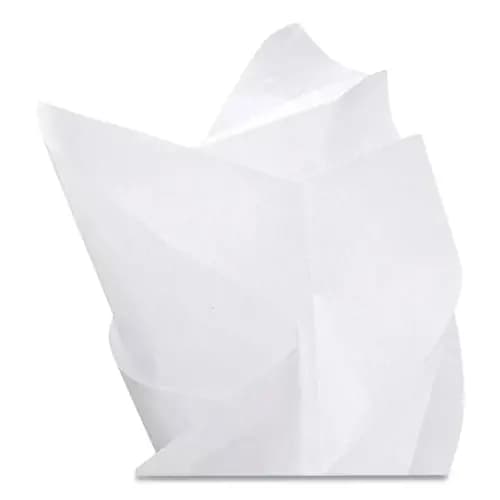 Bags & Bows Tissue Paper, White, 480 Sheets/Ream