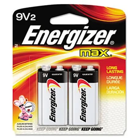 Energizer 9V Battery 2-Pack