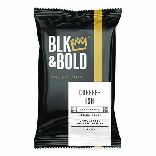 BLK & Bold® Coffee-ish Coffee Fraction Packs, 2.25 oz, 42/Carton