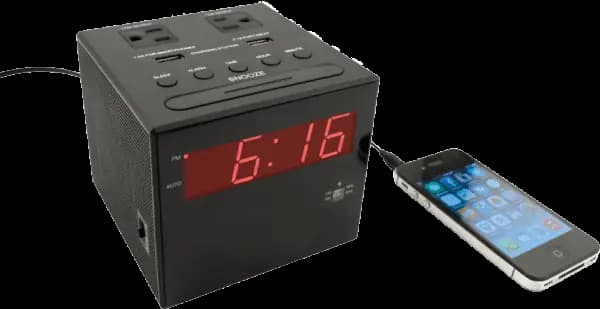 Bluetooth Clock Radio Charge Station
