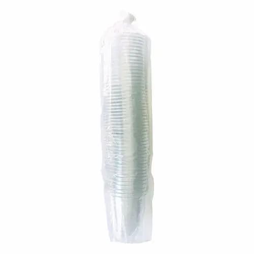 Boardwalk® Clear Plastic PET Cups, 12 oz, 50/Pack