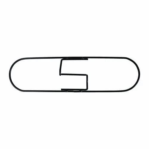 Boardwalk® Clip-On Dust Mop Frame, Zinc Plated, 18" x 5"