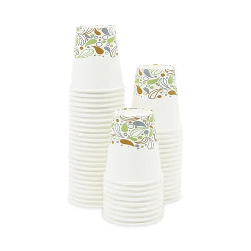 Boardwalk® Deerfield Printed Paper Hot Cups